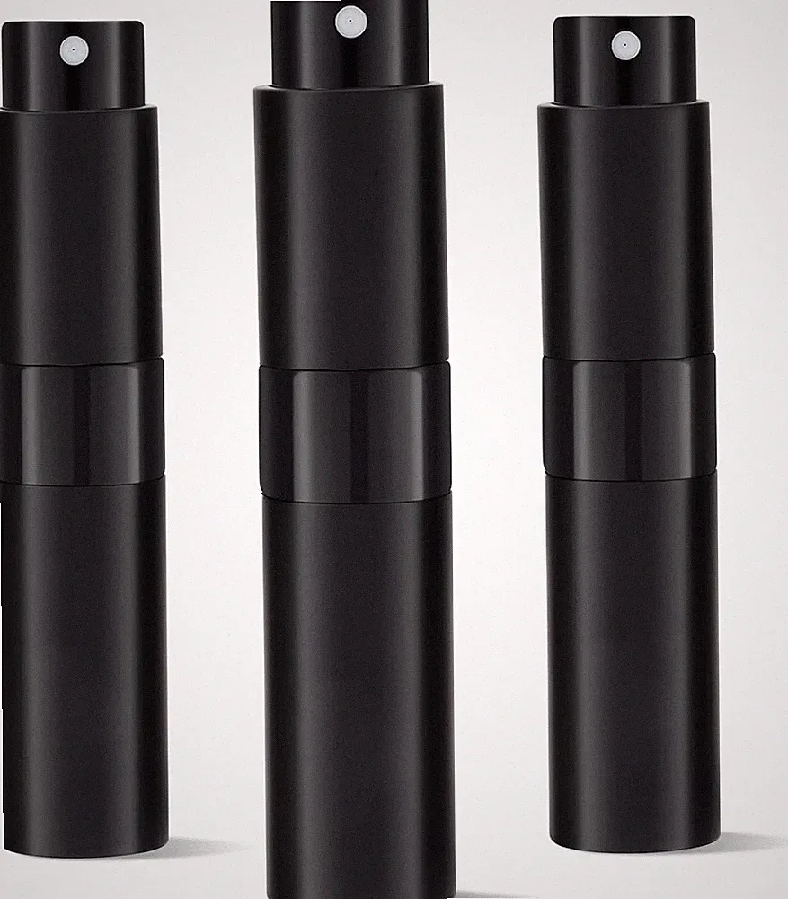 3Pcs 8ml Cologne Travel Bottle, Perfume Atomizer, Refillable black