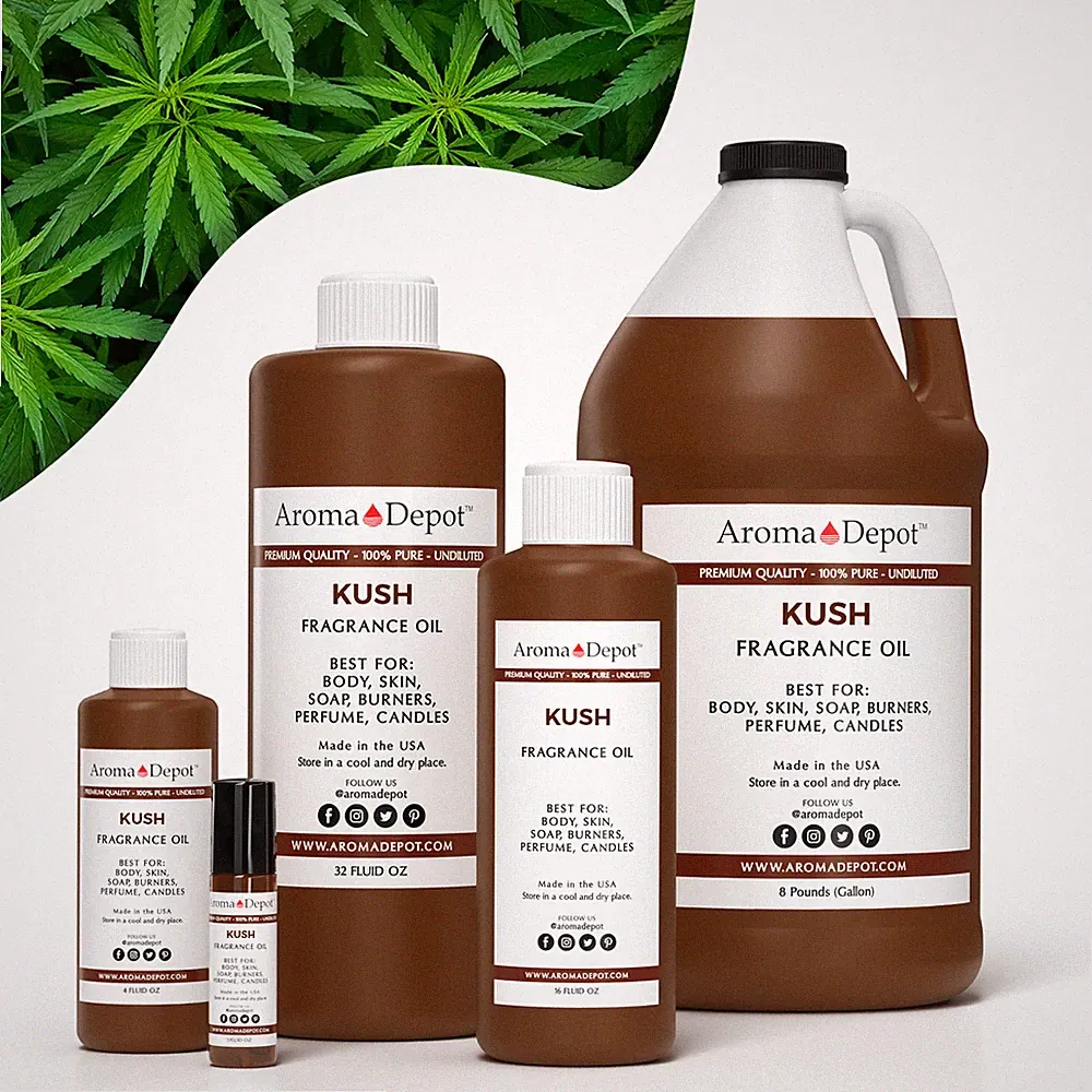 Kush fragrance Oil for Body, Candles, Soap, Lotion, Incense, Perfume & Diffuser